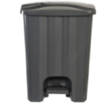 CESTO RESIDUOS C/ PEDAL Y TAPA 18 LITROS - COLOR GRIS - MAKE