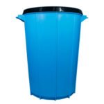 CESTO P/RESIDUOS TAPA PLANA 34 L - FLORIDA  - COLORES SURTIDOS