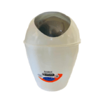 CESTO RESIDUOS 3 LITROS TAPA VAIVEN  LA GAUCHITA - COLOR BLANCO