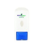 DISP JABON LIQUIDO PLAST. BCO/AZUL