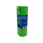 BOLSA GREEN PLAST EN ROLLO 50x65 VERDE x 10  - BULTO: 35 PAQUETES