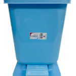 CESTO RESIDUOS C/PEDAL PLANA 13L FLORIDA  - COLORES SURTIDOS