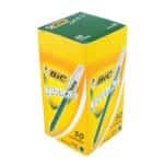 BOLIGRAFO BIC VERDE OPACO X 50 UNI PROMO