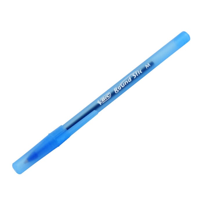 BOLIGRAFO BIC ROUND STIC AZUL 1.0MM - Imagen 1
