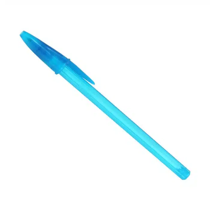 BOLIGRAFO BIC SHIMMERS/FASHION CELESTE - Imagen 1