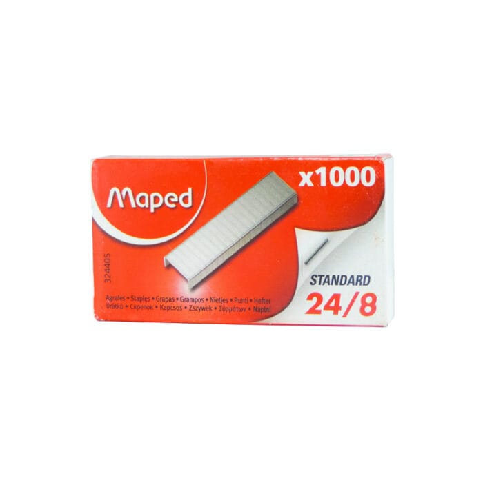 BROCHES MAPED 24/8 X 1000 UNIDADES - Imagen 1