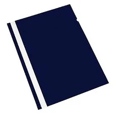 CARPETA A4 TAPA CRISTAL BASE OPACA AZUL