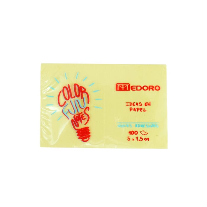 TACO BANDERITA ADHES 100 H 7.5X5CM AMARI - Imagen 1