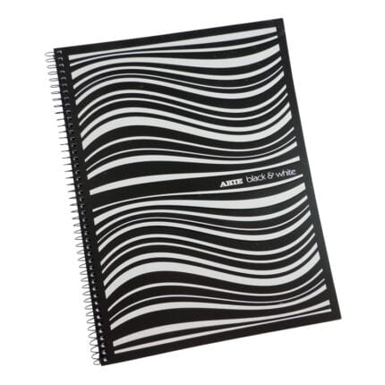 CUADERNO BLACK & WHITE CUADRICUL 22X29