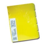 SEPARADORES CART OFICIO 5 POS (100U) MANLA