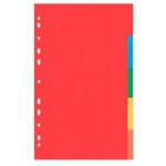 SEPARADORES PLASTICO OFICI X 5 POSIC.