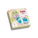 TACO MULTICOLOR MEDORO 9X9CM X 400 HOJAS